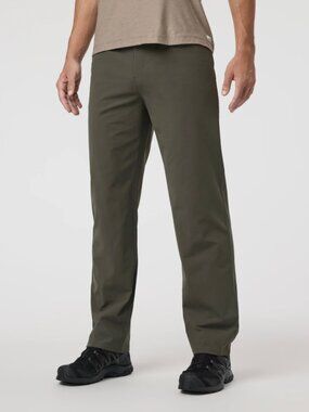VUORI - Meta V430 Olive Twill Knit Classic Pants - sz 28